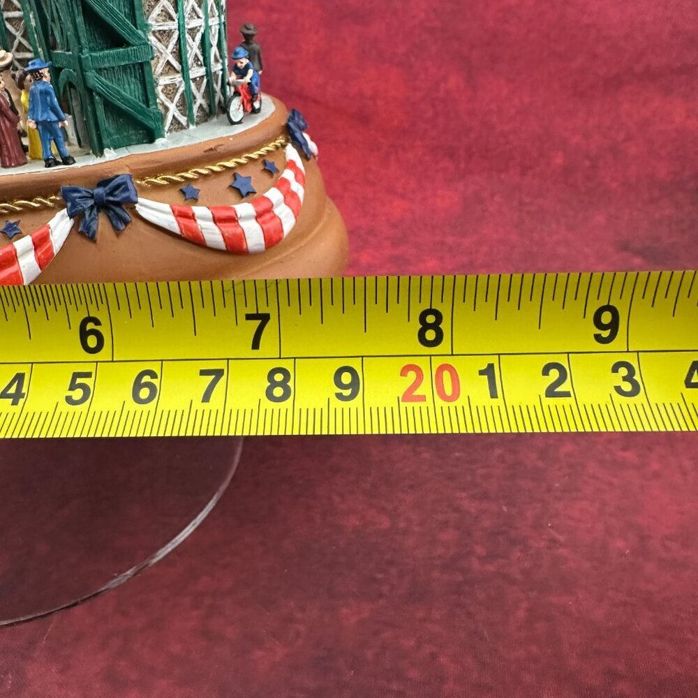 VINTAGE LIBERTY FALLS "ROLLER COASTER" MUSIC BOX # AH999 - Picture 8 of 10